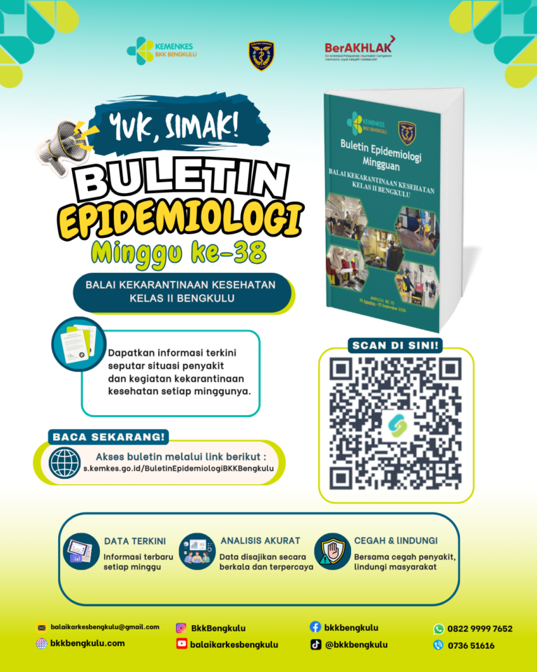 Buletin Minggu ke 38 Tahun 2026